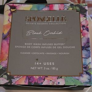 Spongelle Black Orchid Body Wash Infused Buffer